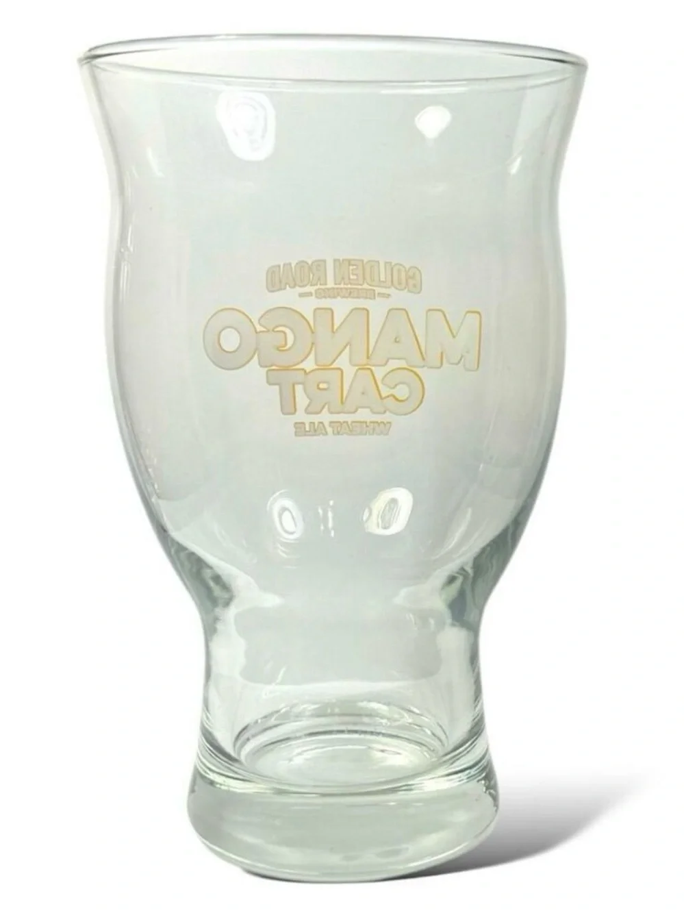 Golden Road Mango Cart Wheat Ale Beer Pint Glass Barware